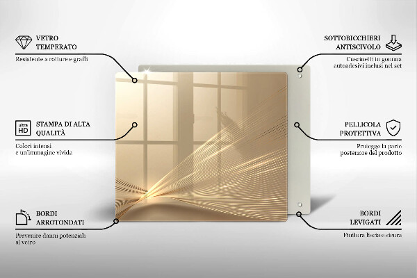Kokkärlskydd unik Modern abstraktion