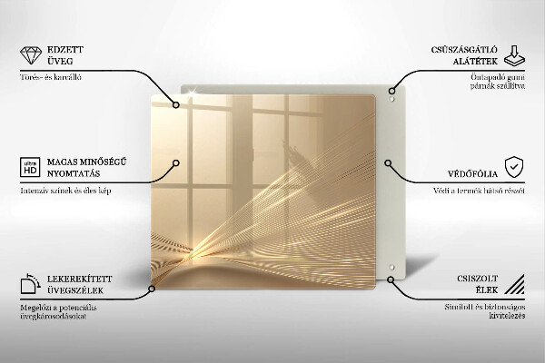 Kokkärlskydd unik Modern abstraktion
