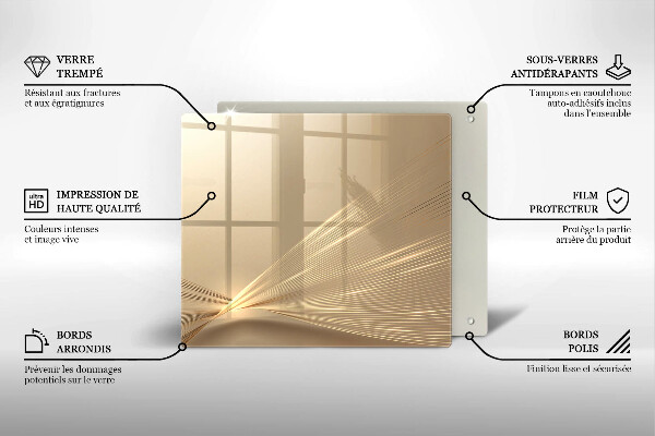 Kokkärlskydd unik Modern abstraktion