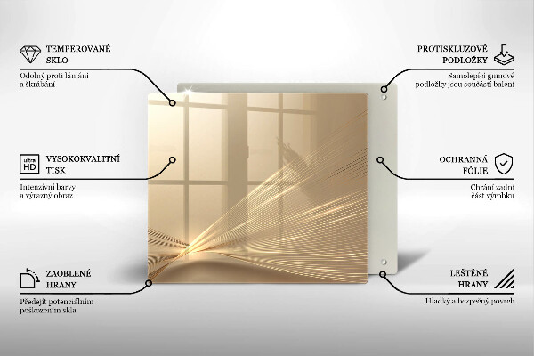 Kokkärlskydd unik Modern abstraktion