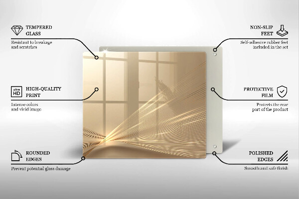 Kokkärlskydd unik Modern abstraktion