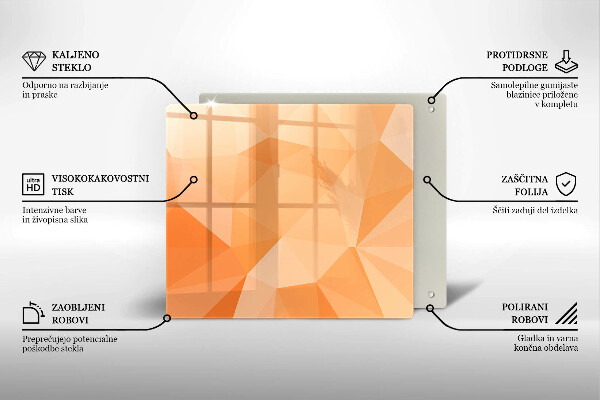 Kokkärlskydd unik Geometrisk bakgrund