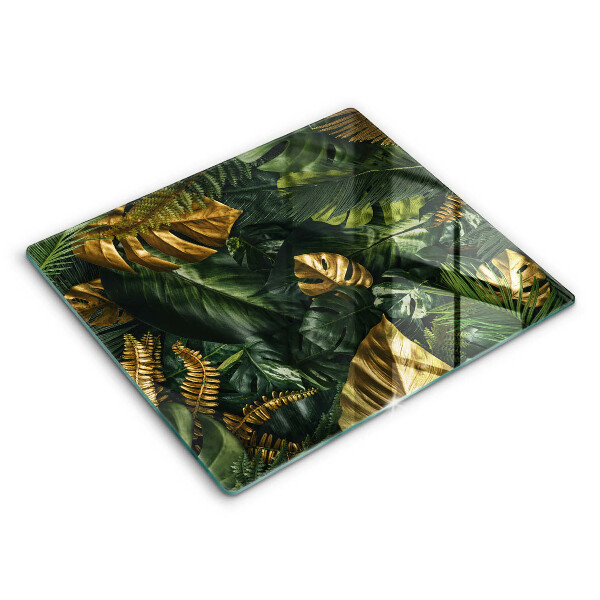 Kokkärlskydd unik Gyllene monstera blad
