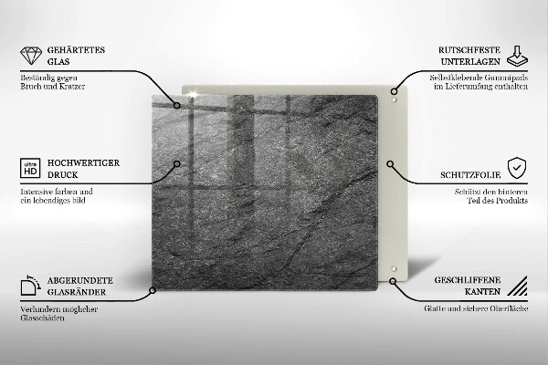 Kokkärlskydd unik Sten textur