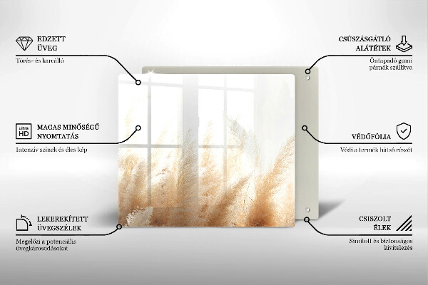 Kokkärlskydd unik Pampas gräs