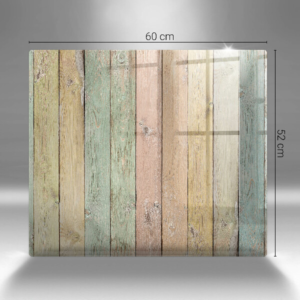 Glashällskydd unik Färgglada vintagebrädor