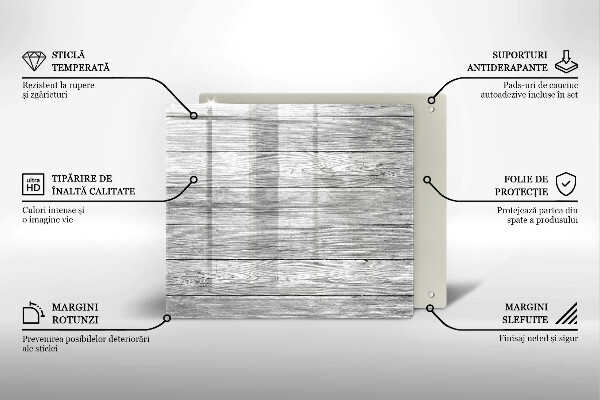 Glashällskydd unik Gamla träskivor