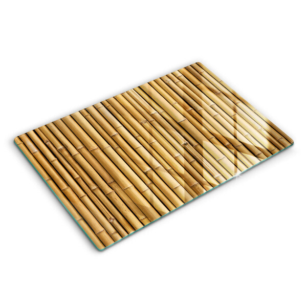 Spisskyddsplatta elegant Natur boho bambu