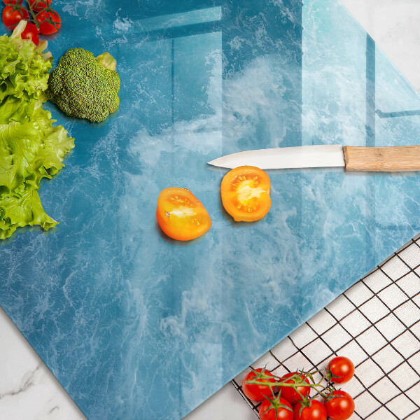 Spisskyddsplatta elegant Blått vatten