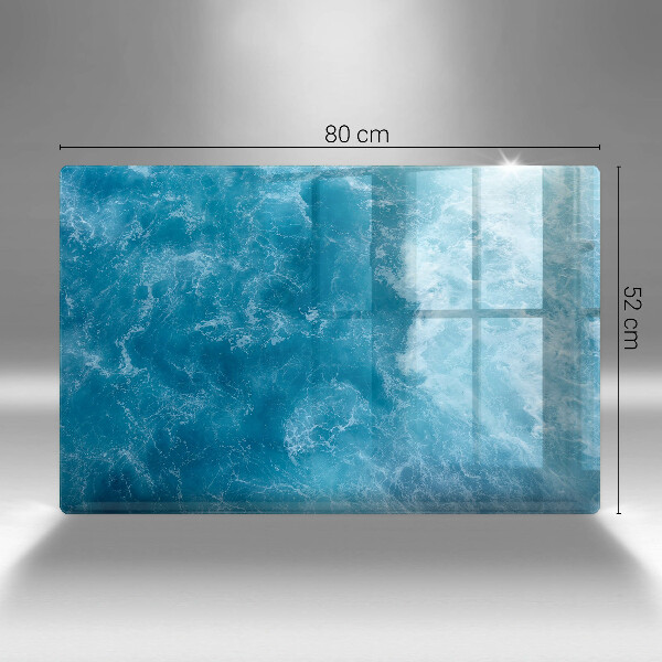 Spisskyddsplatta elegant Blått vatten