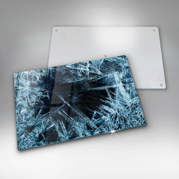 Glashällskydd elegant Struktur av skarp is