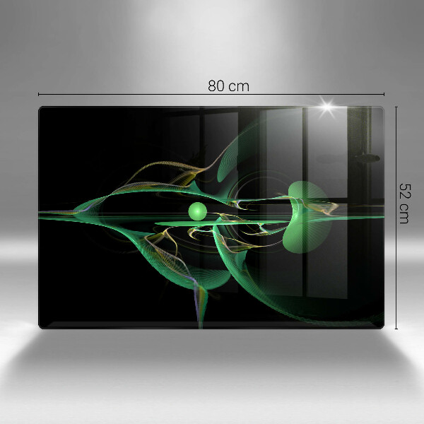 Spisskyddsplatta elegant Modern abstraktion