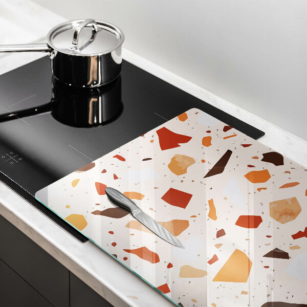 Skydd för induktionsspis elegant Dekorativt stengods