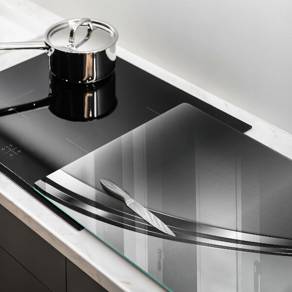 Kokkärlskydd elegant Metallabstraktion