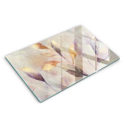 Kokkärlskydd elegant Målade boho löv