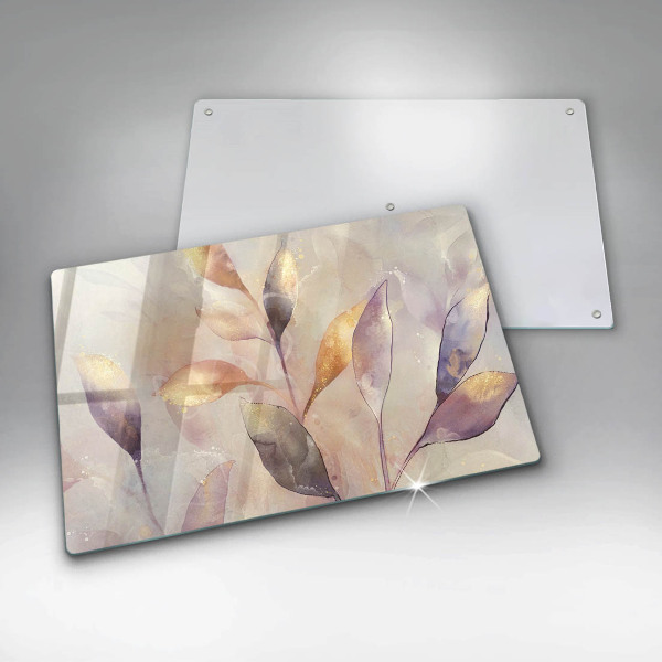 Kokkärlskydd elegant Målade boho löv