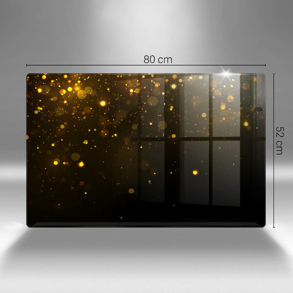 Kokkärlskydd elegant Guldglitter