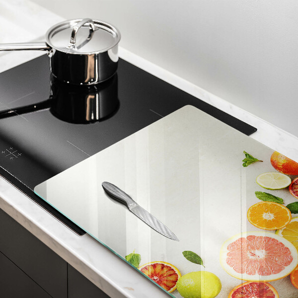Skydd för induktionsspis elegant Citrusfrukter