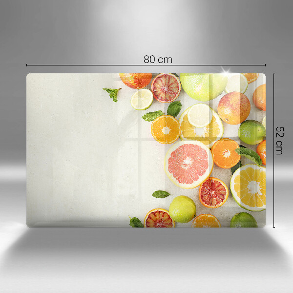 Skydd för induktionsspis elegant Citrusfrukter