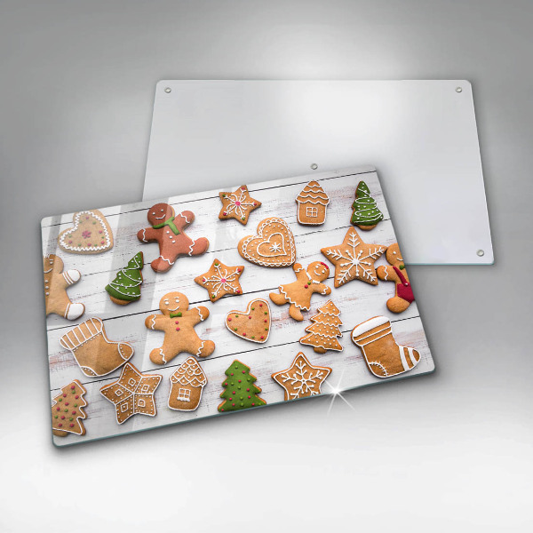 Skydd för induktionsspis elegant Jul pepparkakor