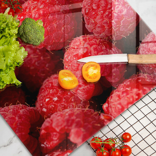 Skydd för induktionsspis elegant Hallonfrukt