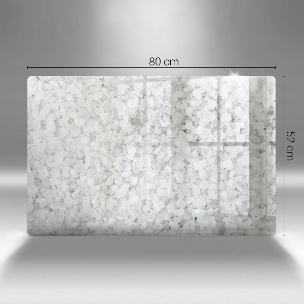 Skydd för induktionsspis elegant Saltkristaller