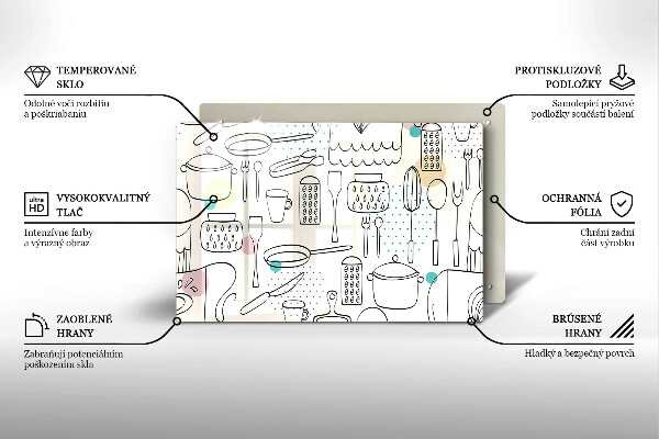 Skydd för induktionsspis elegant Kökstillbehör