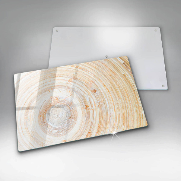 Spisskyddsplatta elegant Trästruktur