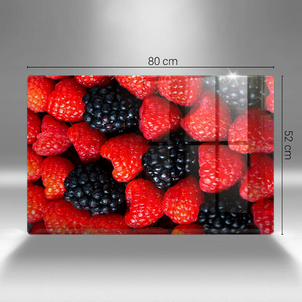 Spisskyddsplatta elegant Hallon och björnbär