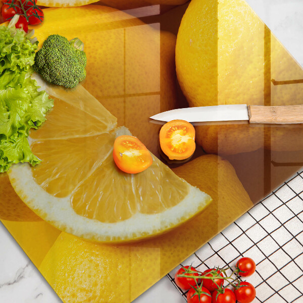 Spisskyddsplatta elegant Saftiga citroner