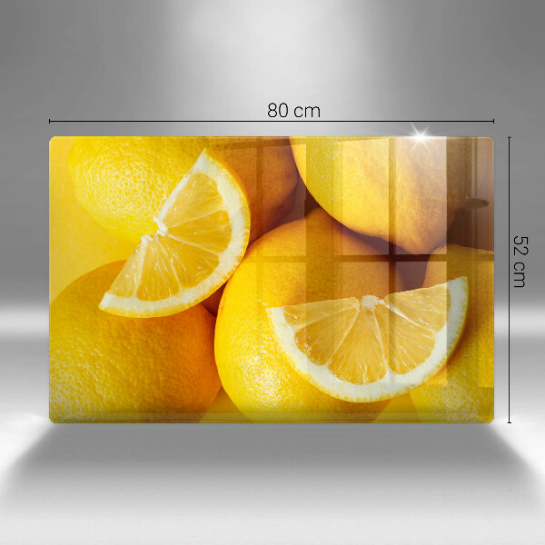 Spisskyddsplatta elegant Saftiga citroner