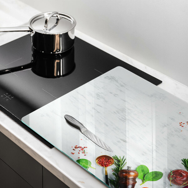 Spisskyddsplatta elegant Grönsaker och kryddor