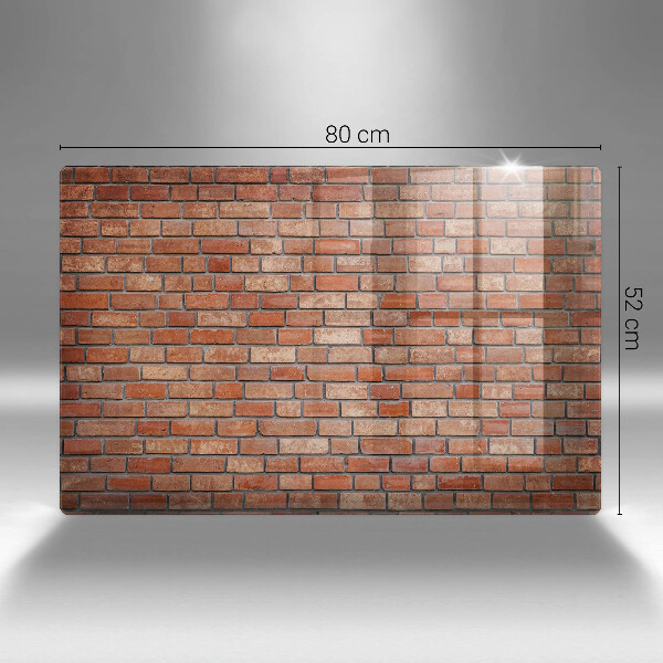 Kokkärlskydd elegant Tegelvägg