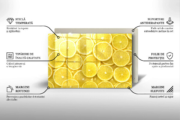 Kokkärlskydd elegant Citronfrukt