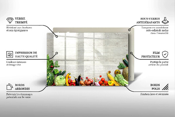 Kokkärlskydd elegant Grönsaker på omslag