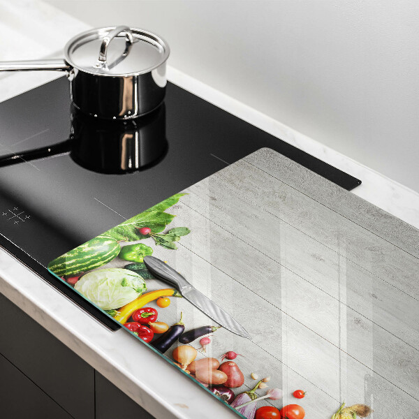 Kokkärlskydd elegant Grönsaker på omslag