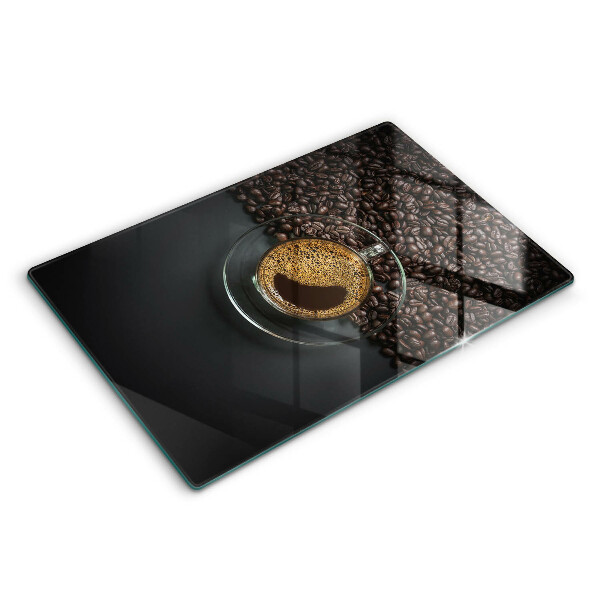 Kokkärlskydd elegant Kaffe och bönor