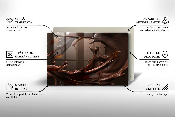 Kokkärlskydd elegant Flytande choklad