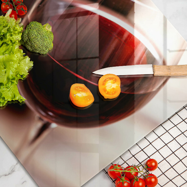 Kokkärlskydd elegant Ett glas rött vin