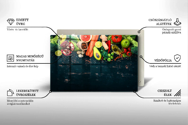 Kokkärlskydd elegant Frukt och grönsaker