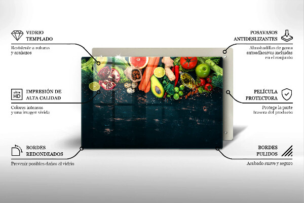 Kokkärlskydd elegant Frukt och grönsaker