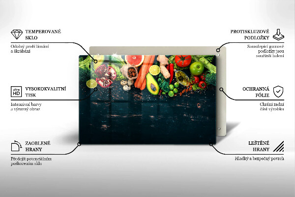 Kokkärlskydd elegant Frukt och grönsaker