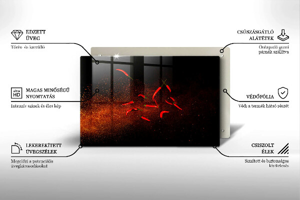 Kokkärlskydd elegant Varm chilipeppar