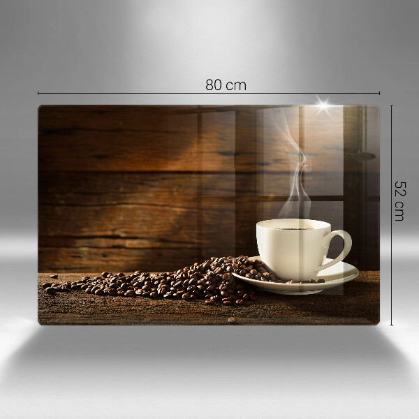 Spisskyddsplatta elegant Kaffekopp i trä