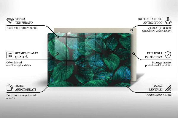 Kokkärlskydd elegant Djungellöv