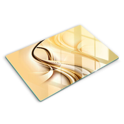 Spisskyddsplatta elegant Rök abstraktion