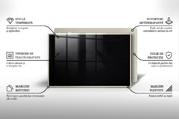 Spisskyddsplatta elegant Krita tavla