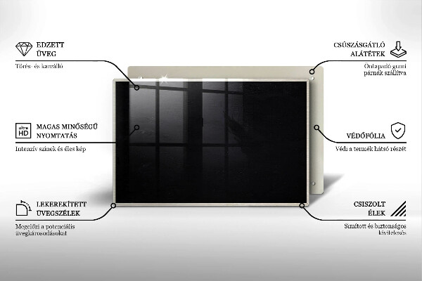 Spisskyddsplatta elegant Krita tavla