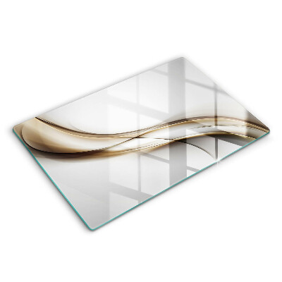 Spisskyddsplatta elegant Mjuka linjer abstraktion