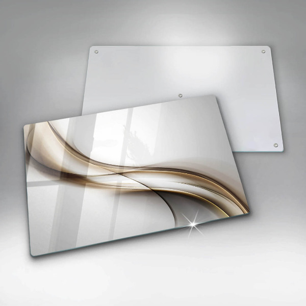 Spisskyddsplatta elegant Mjuka linjer abstraktion